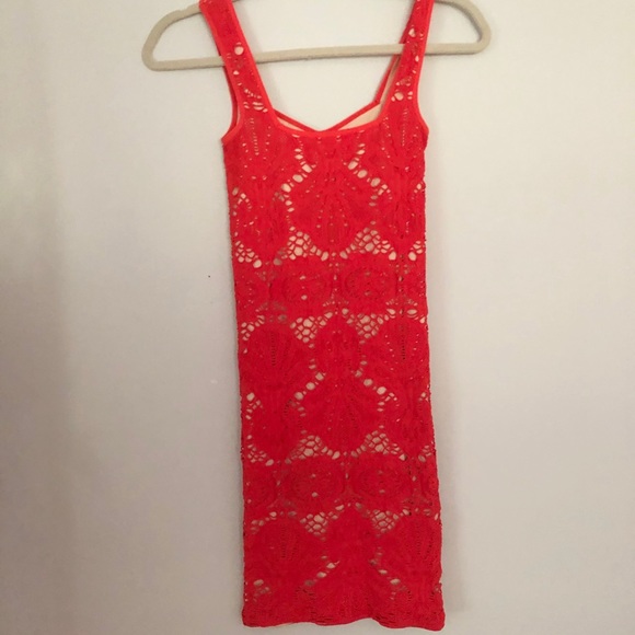 β¨Free People Red Dress - Picture 3 of 4